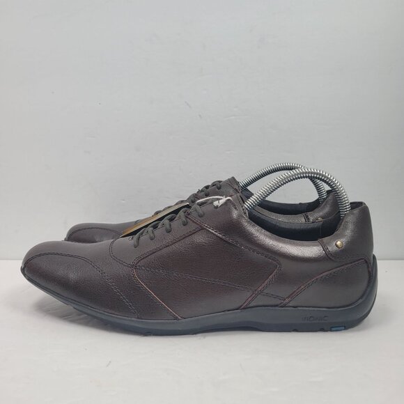 Vionic Hunter Men's Brown Leather Casual  Shoes US Size 10 NWT - Picture 4 of 10